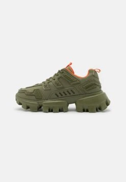 Steve Madden Prize - Sneakers Laag - Olive