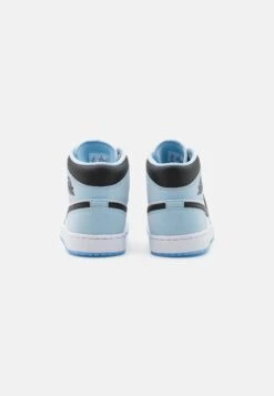 Air Jordan 1 Mid Se - Sneakers Hoog - White/Ice Blue/Black -Pier One winkel 27279783a0f24432b41328921a5b2734