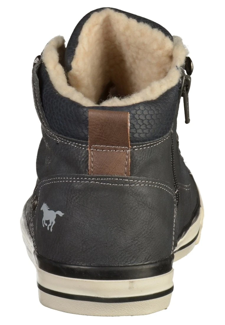 Mustang Sneakers Hoog - Black 2 Mustang Sneakers Hoog - Black - Afbeelding 2