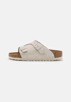 Birkenstock Zürich Unisex - Pantoffels - Antique White