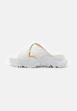 N°21 Billy Platform Slide - Muiltjes - White