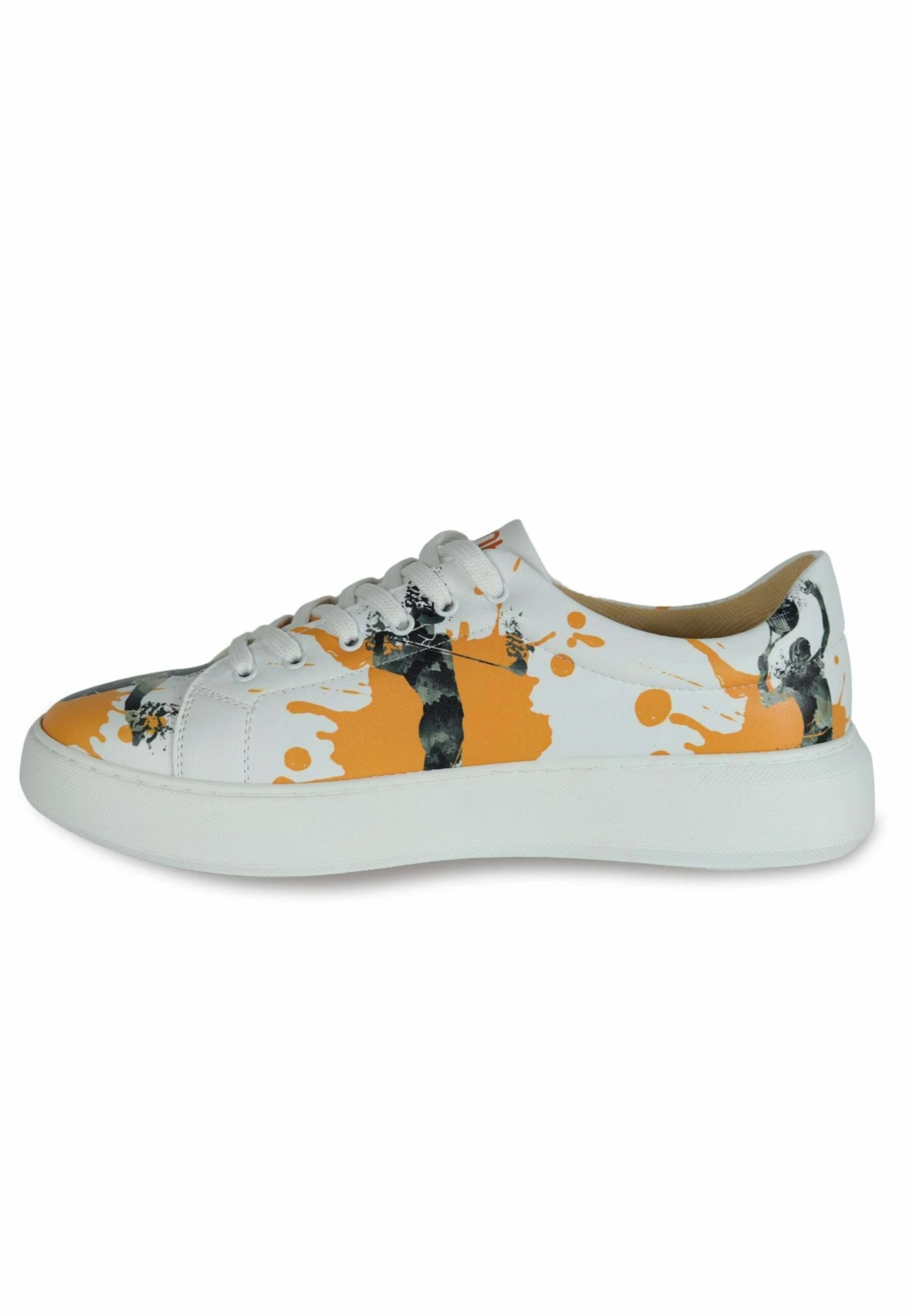 Sneakers Laag - White/Orange 1 Sneakers Laag - White/Orange