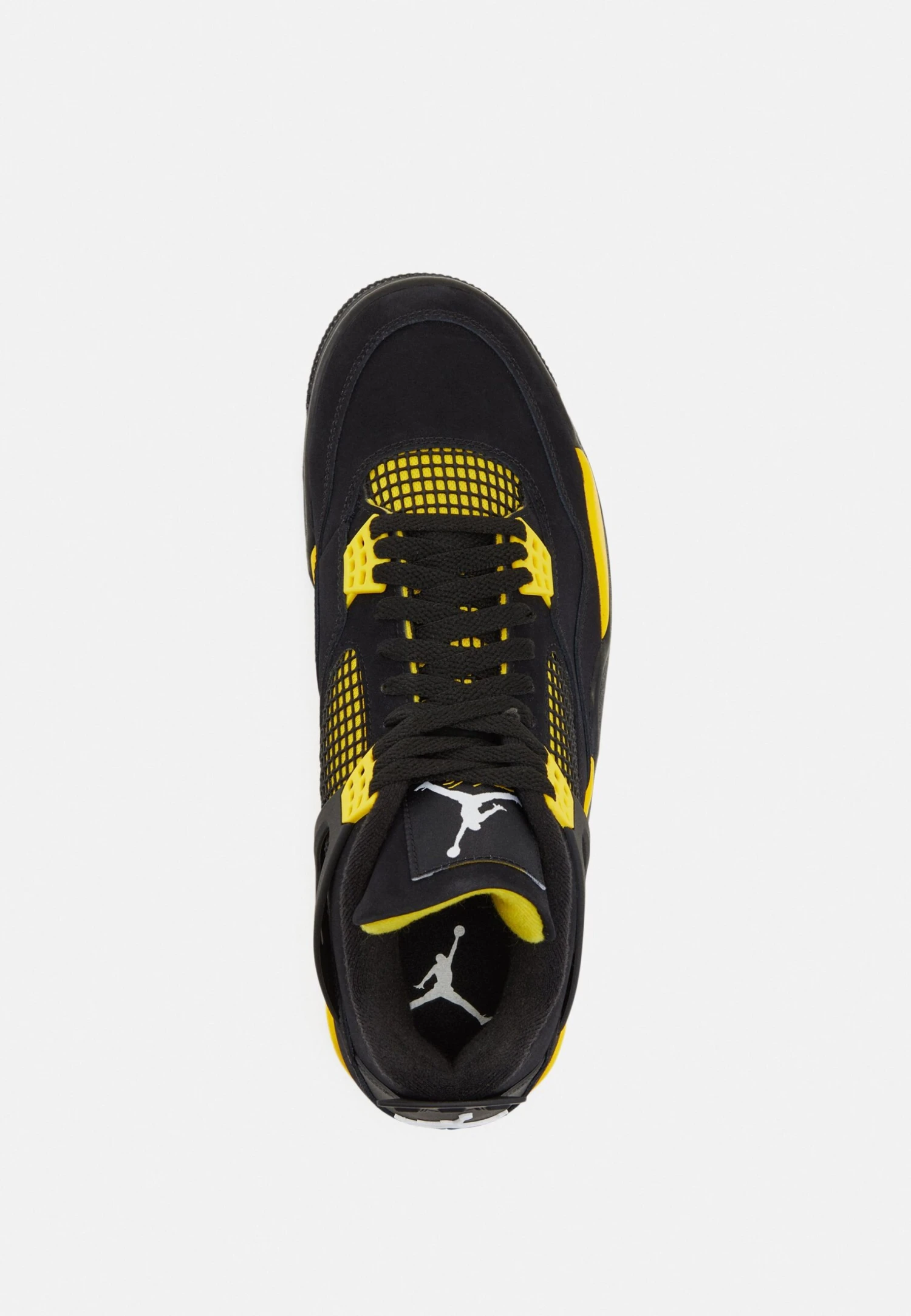 Air Jordan 4 Retro - Sneakers Hoog - Black/White/Tour Yellow 6 Air Jordan 4 Retro - Sneakers Hoog - Black/White/Tour Yellow - Afbeelding 6