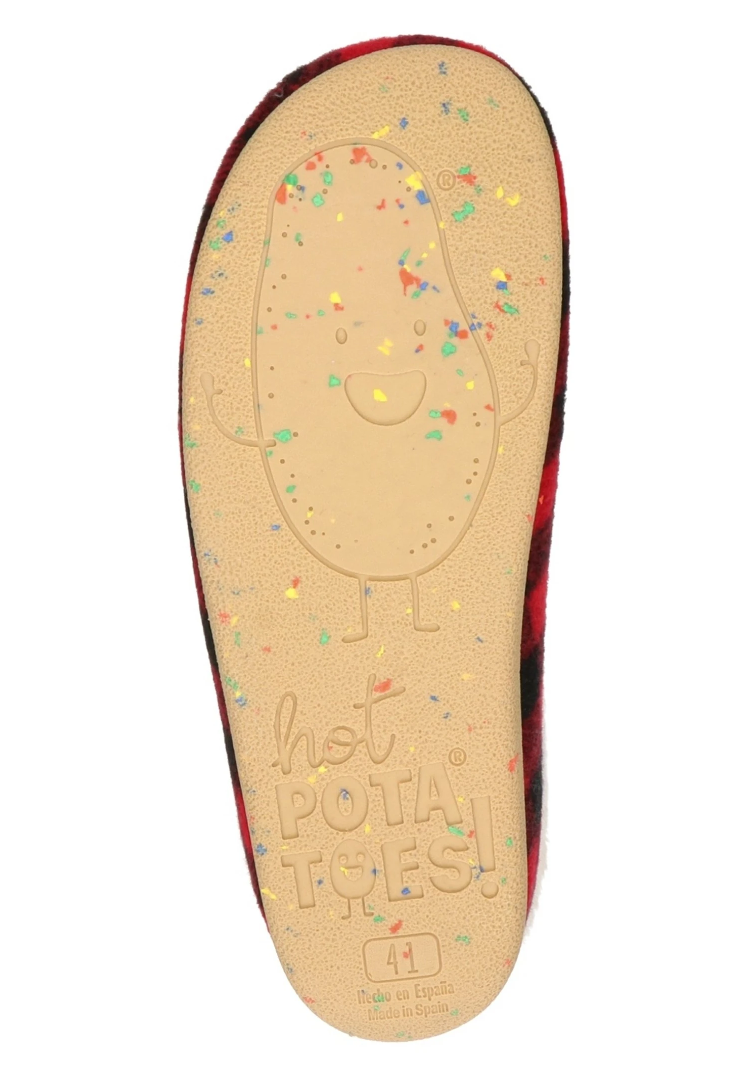 Hot Potatoes Pantoffels - Rood 4 Hot Potatoes Pantoffels - Rood - Afbeelding 4