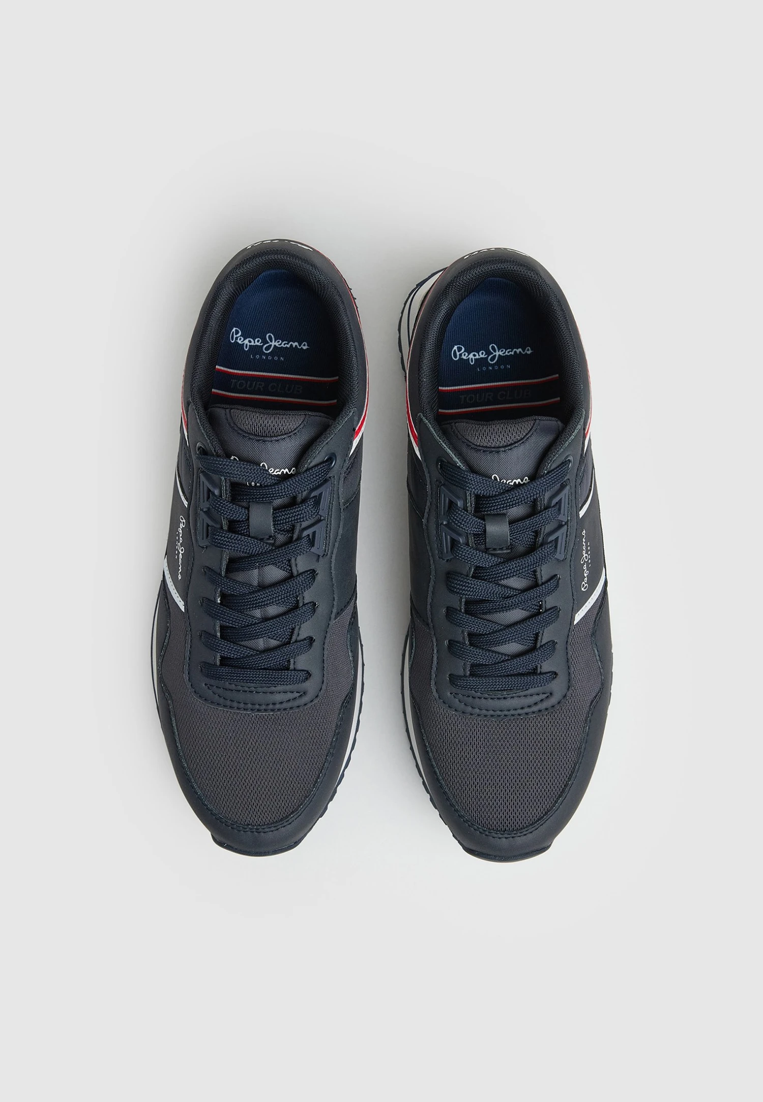 Pepe Jeans Tour Club - Sneakers Laag - Navy Blue 3 Pepe Jeans Tour Club - Sneakers Laag - Navy Blue - Afbeelding 3