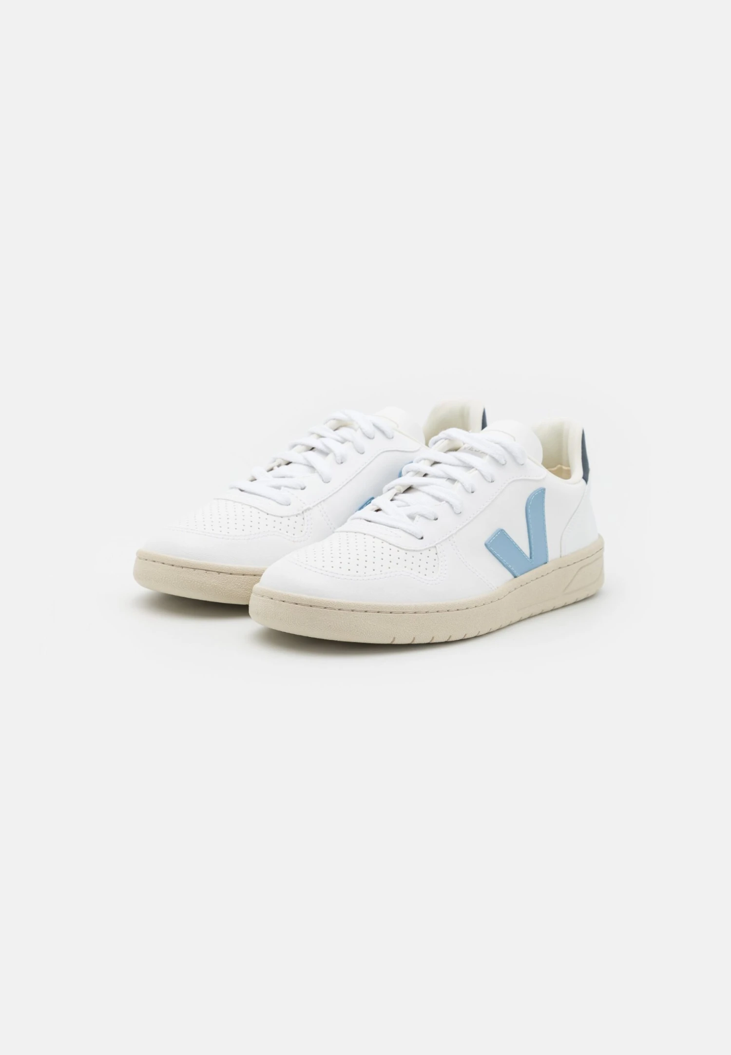 Veja V-10 - Sneakers Laag - White/Steel/Nautico 2 Veja V-10 - Sneakers Laag - White/Steel/Nautico - Afbeelding 2