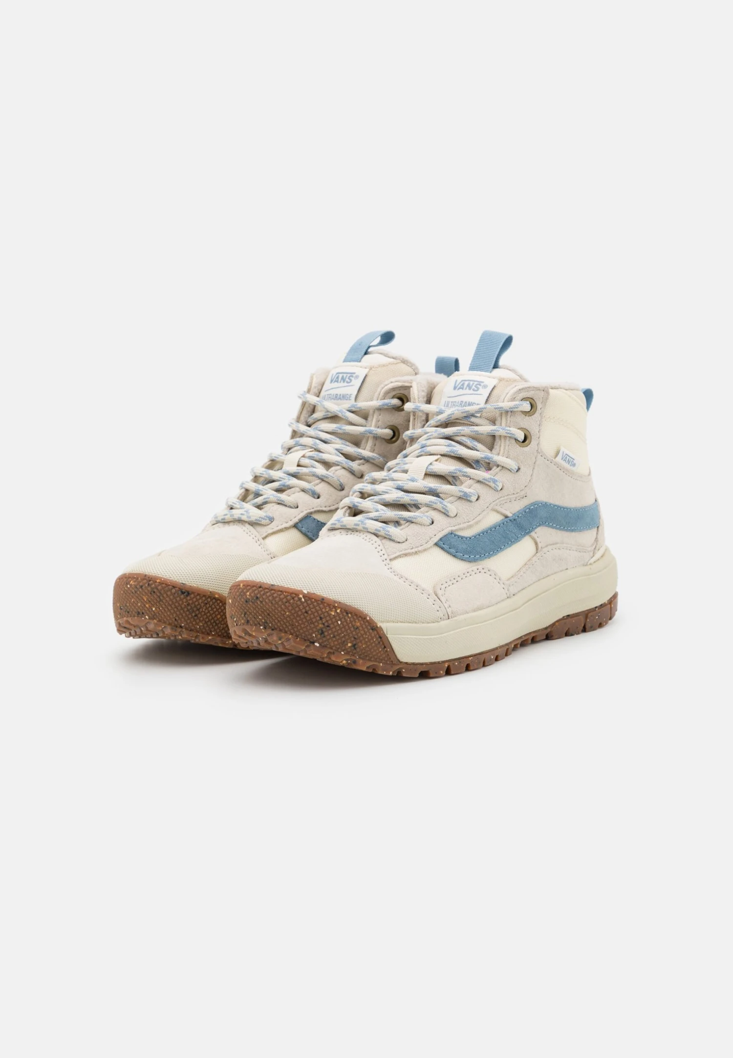 Vans Ua Ultrarange Exo Hi Mte-1 - Sneakers Hoog - Vintage White/Blue Stripe 3 Vans Ua Ultrarange Exo Hi Mte-1 - Sneakers Hoog - Vintage White/Blue Stripe - Afbeelding 3