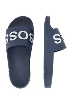 Boss Bay Slid Rblg - Badslippers - Dark Blue -Pier One winkel 6168c8ff0f5244d597f25d42637e7470