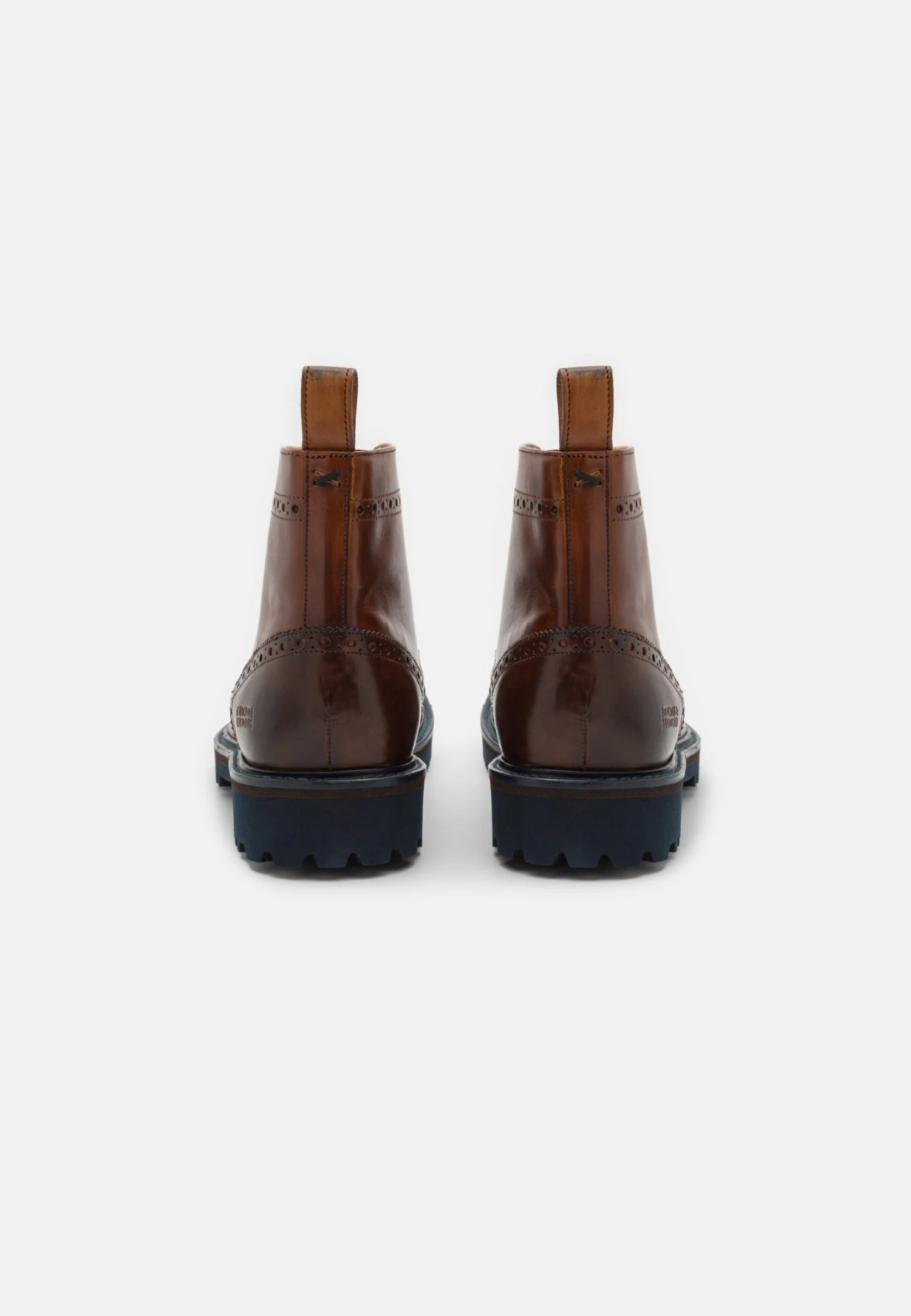 MELVIN & HAMILTON Matthew 7 - Veterboots - Navy/Brown/Rich Tan 3 MELVIN & HAMILTON Matthew 7 - Veterboots - Navy/Brown/Rich Tan - Afbeelding 3