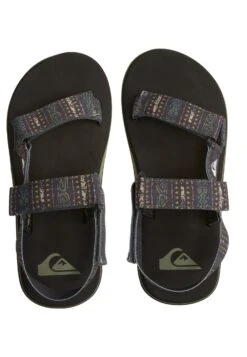 Quiksilver Monkey Caged - Sandalen - Black Blue Green -Pier One winkel 6fd475584fc1498a93cc592d18f1ccf0
