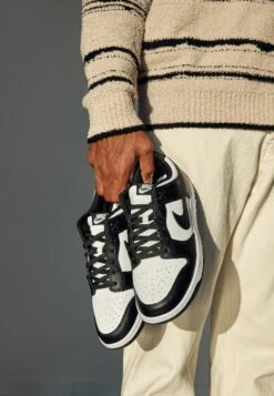 Nike Sportswear Dunk Retro - Sneakers Laag - White/Black -Pier One winkel 7336f1a2fccf4192906b4310f3187bc6