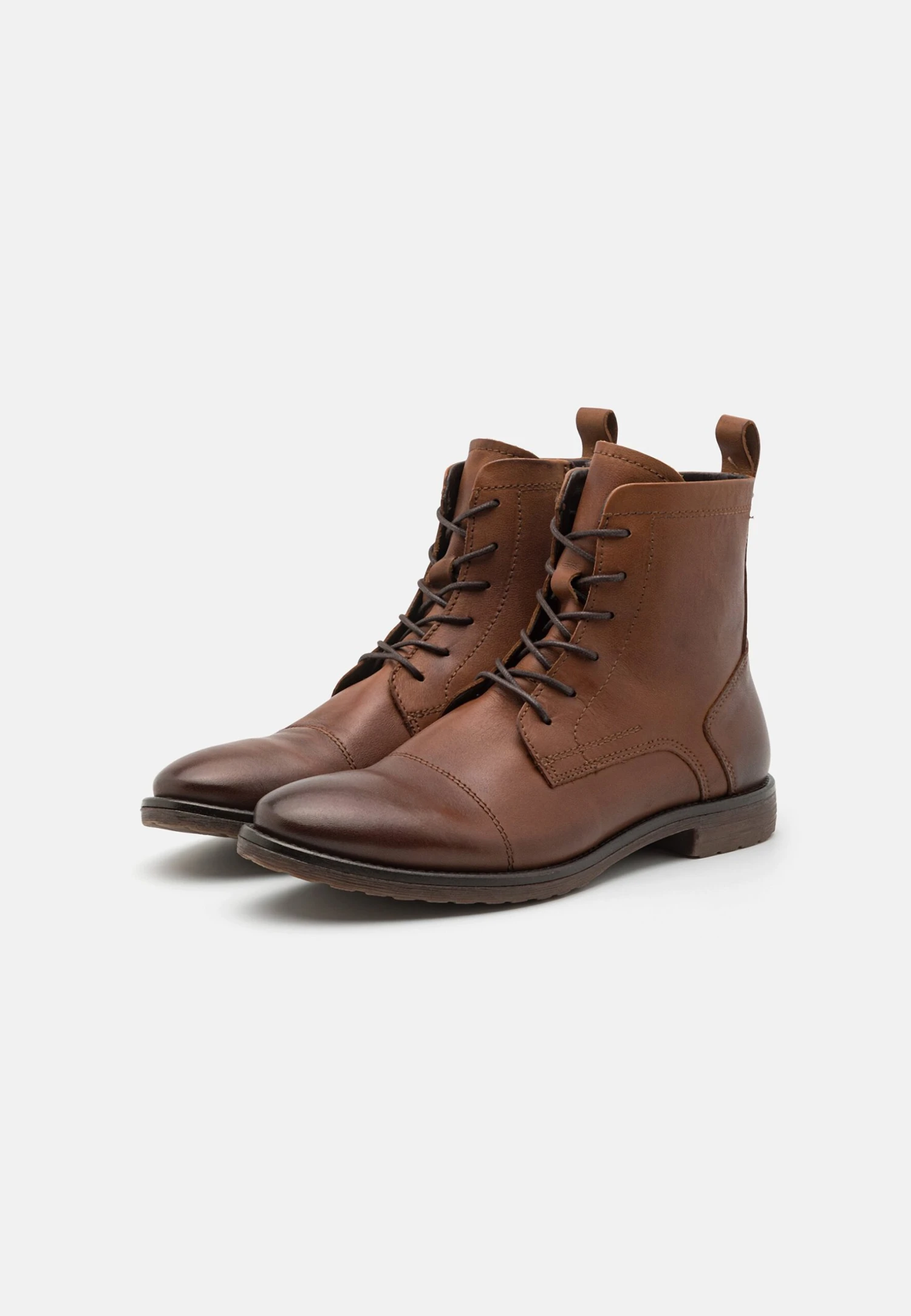 Aldo Theophilis - Veterboots - Cognac 2 Aldo Theophilis - Veterboots - Cognac - Afbeelding 2