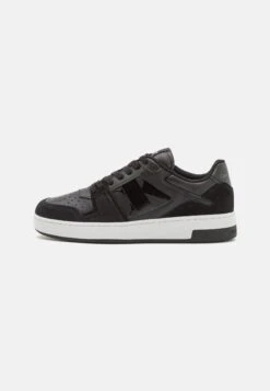 Calvin Klein Jeans Basket Cupsole Laceup - Sneakers Laag - Black/Bright White