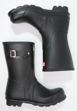 Hunter ORIGINAL Original Short - Regenlaarzen - Black -Pier One winkel 82d85b5cd8094b66b50630d8dfa3eaa1