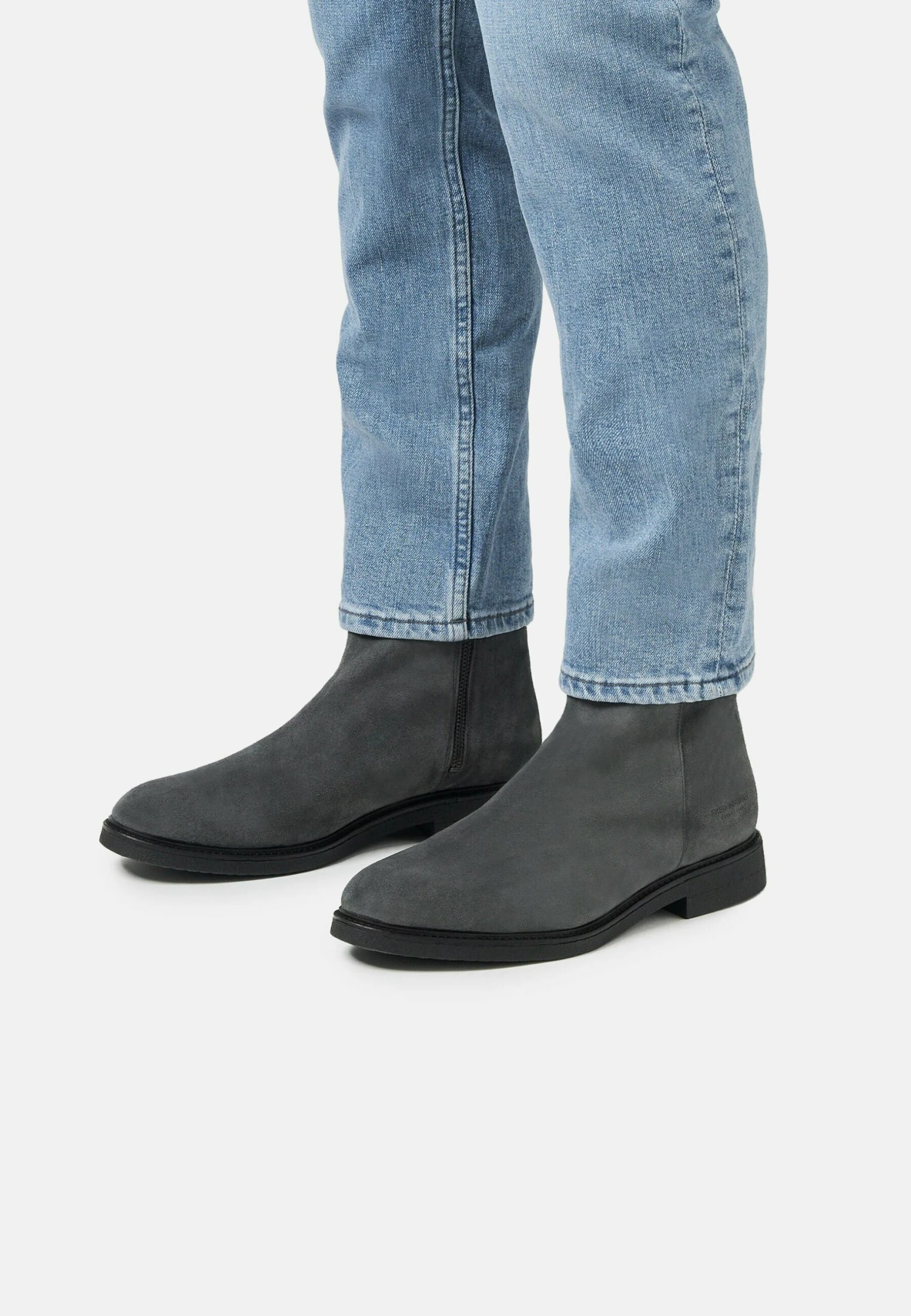 Sotogrande - Korte Laarzen - Grey Shark Suede 1 Sotogrande - Korte Laarzen - Grey Shark Suede