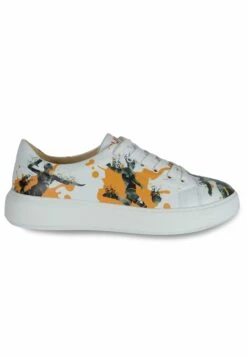 Sneakers Laag - White/Orange 9 Sneakers Laag - White/Orange -Pier One winkel 8b6ed6ef83ae4b75b4da0e0d79bf55dd