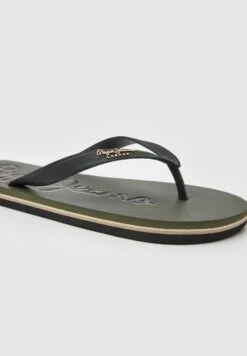 Pepe Jeans Bay Beach Logo M Ss23 - Teensandalen - Army -Pier One winkel 91422d2cf8b545bf85388e8524156109