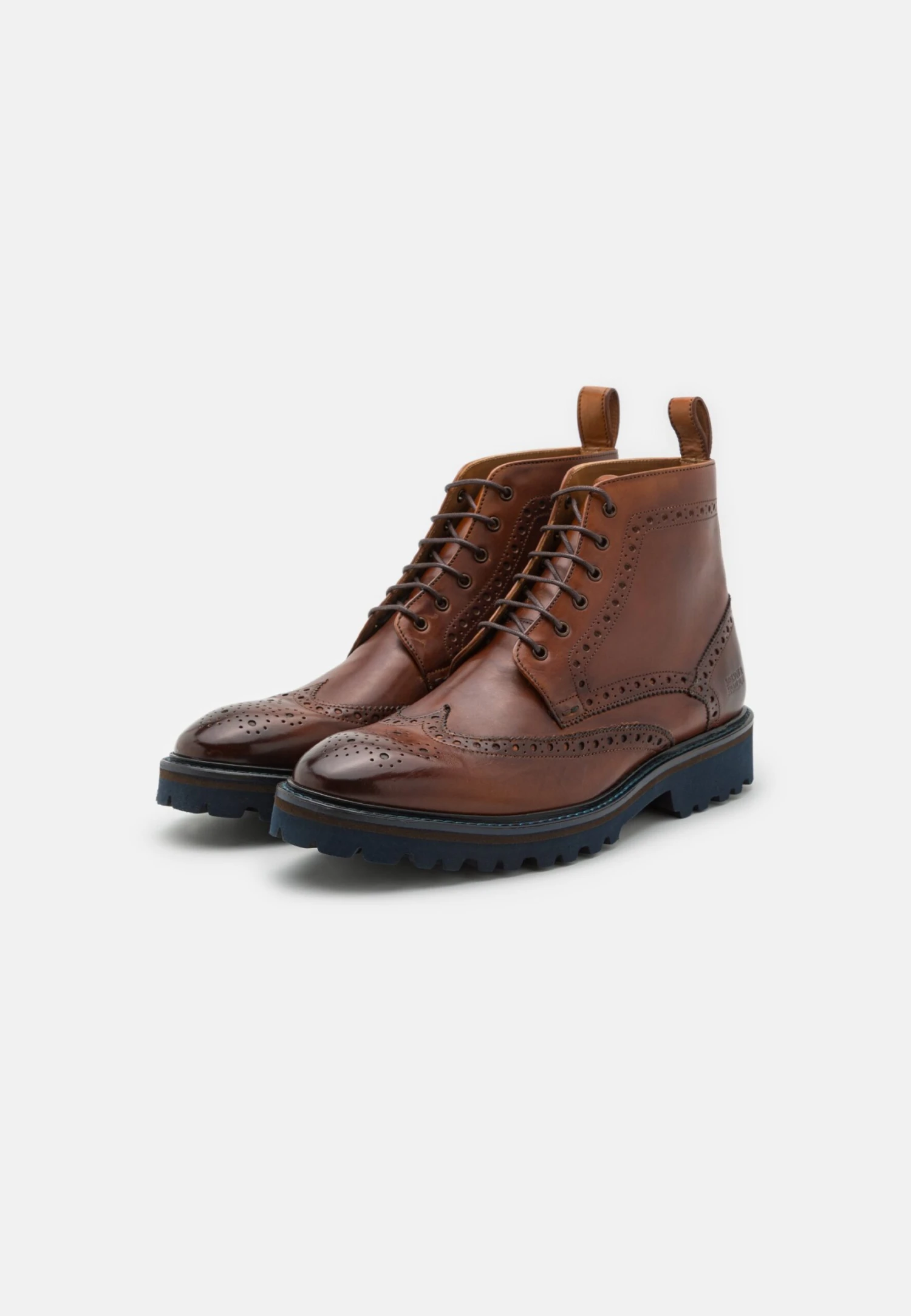 MELVIN & HAMILTON Matthew 7 - Veterboots - Navy/Brown/Rich Tan 2 MELVIN & HAMILTON Matthew 7 - Veterboots - Navy/Brown/Rich Tan - Afbeelding 2