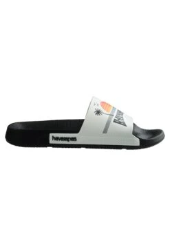 Havaianas Slide Print - Badslippers - Black/White