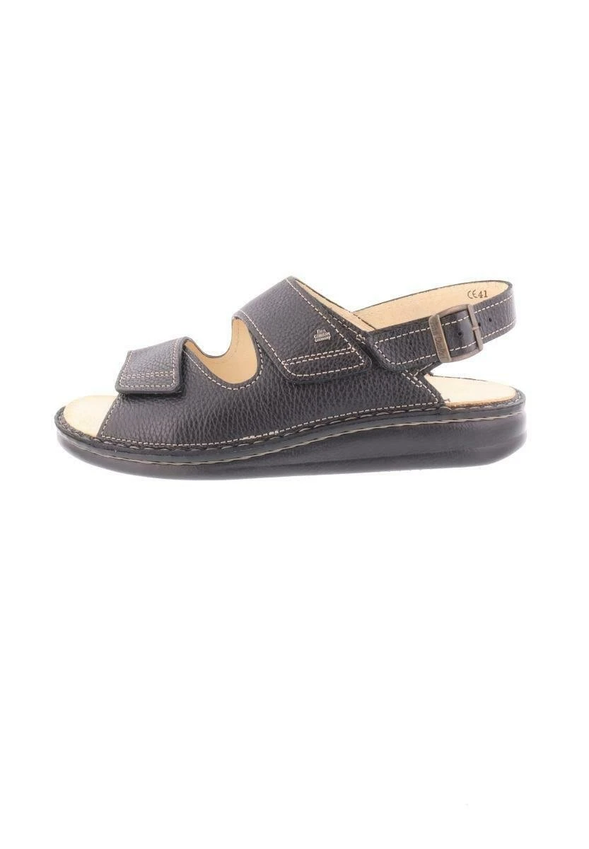 Finn Comfort Sandalen - Bison Schwarz 1 Finn Comfort Sandalen - Bison Schwarz