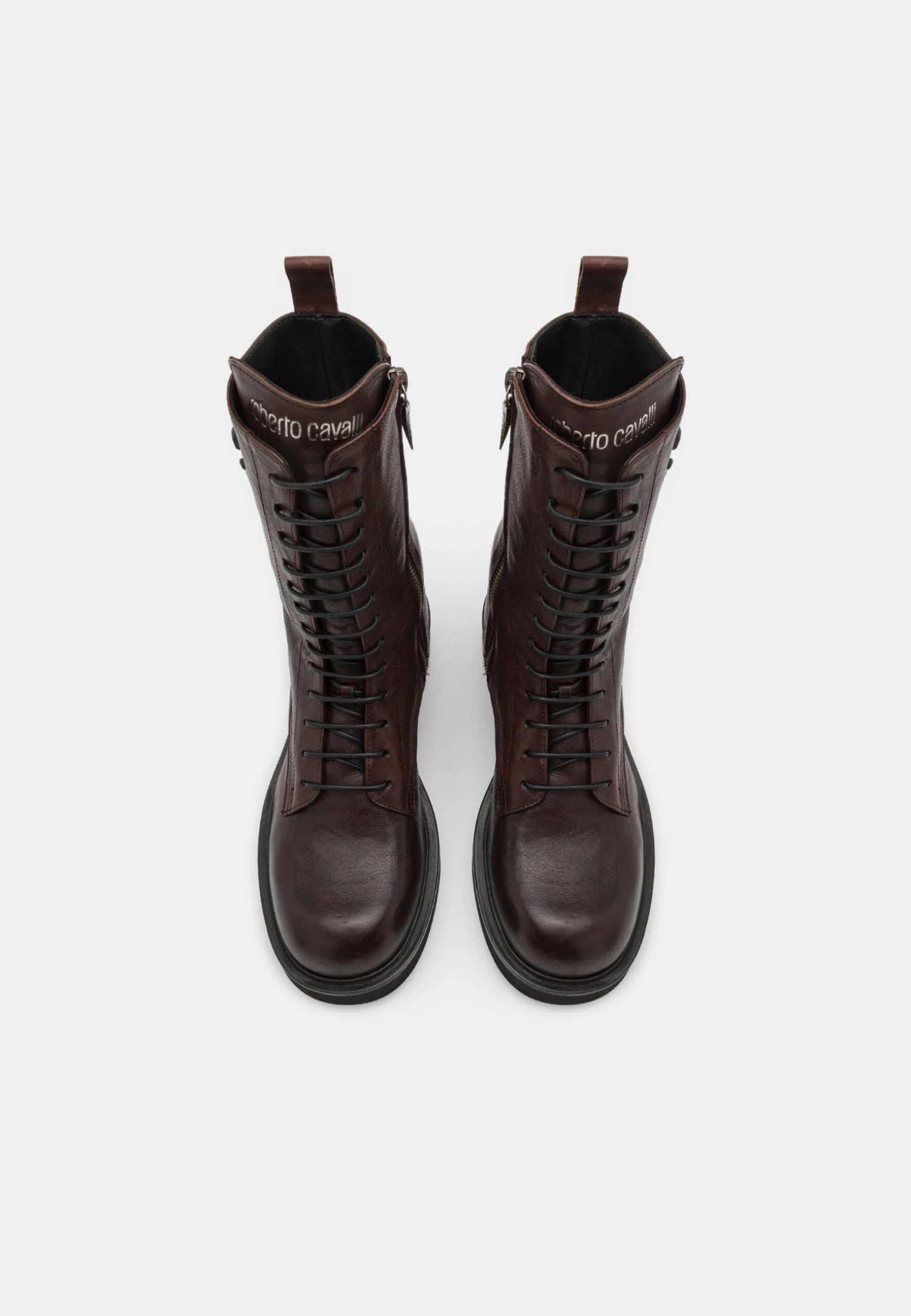 Roberto Cavalli Combact- Veterlaarzen - Brown 4 Roberto Cavalli Combact- Veterlaarzen - Brown - Afbeelding 4