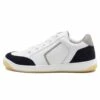 Retro - Sneakers Laag - Blanc/Bleu/Gris