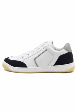 Retro - Sneakers Laag - Blanc/Bleu/Gris