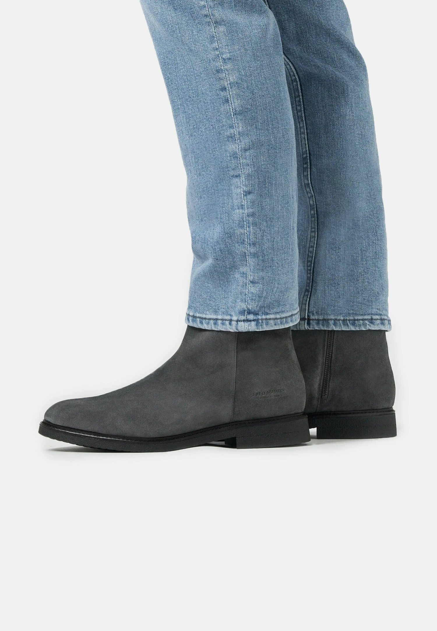 Sotogrande - Korte Laarzen - Grey Shark Suede 2 Sotogrande - Korte Laarzen - Grey Shark Suede - Afbeelding 2