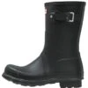 Hunter ORIGINAL Original Short - Regenlaarzen - Black