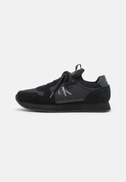 Calvin Klein Jeans Runner Sock Laceup - Sneakers Laag - Triple Black
