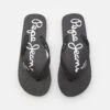 Pepe Jeans Bay Beach Basic - Teenslippers - Black