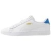 Puma Smash Unisex - Sneakers Laag - White/Palace Blue/Team Gold