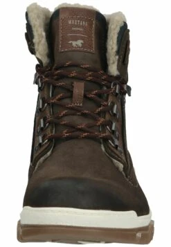 Mustang Veterboots - Dunkelbraun -Pier One winkel fa768a55d60c4f80a8e52f60a7bd9776