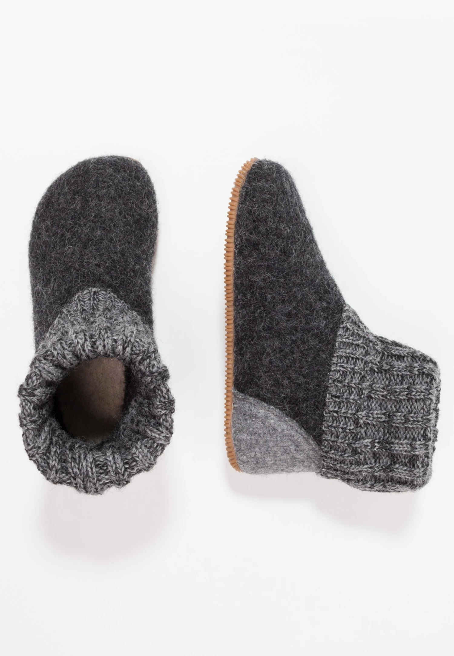 Giesswein Wildpoldsried - Pantoffels - Anthrazit 2 Giesswein Wildpoldsried - Pantoffels - Anthrazit - Afbeelding 2