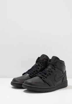Air Jordan 1 Mid - Sneakers Hoog - Black -Pier One winkel ffc32960e4614f9e9f3f67fd7809cb38
